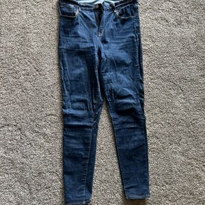 Old Navy size 14 Rockstar sculpting dark denim jeans